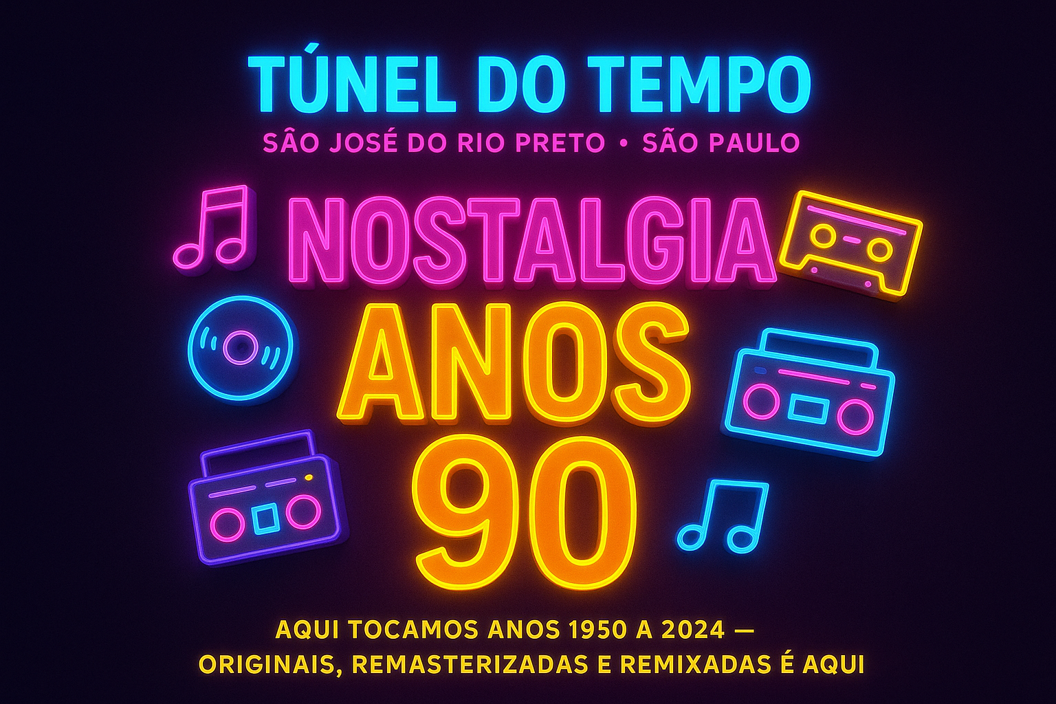 NOSTALGIA 90  DE SEGUNDA A SEXTA-FEIRA